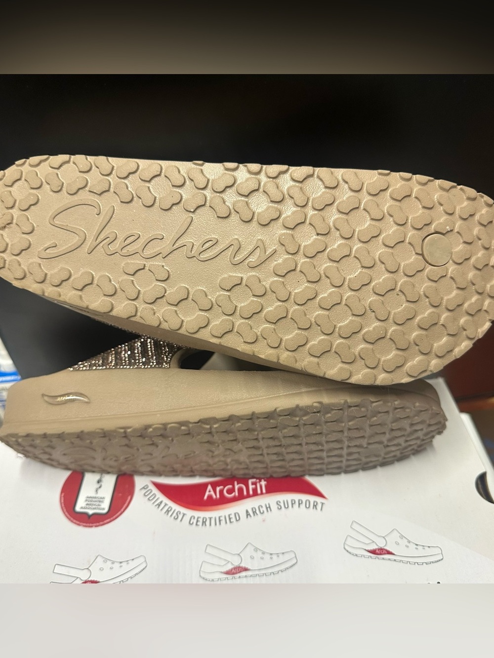 Skechers Foamies Sandals Size 10 - Picture 6 of 7